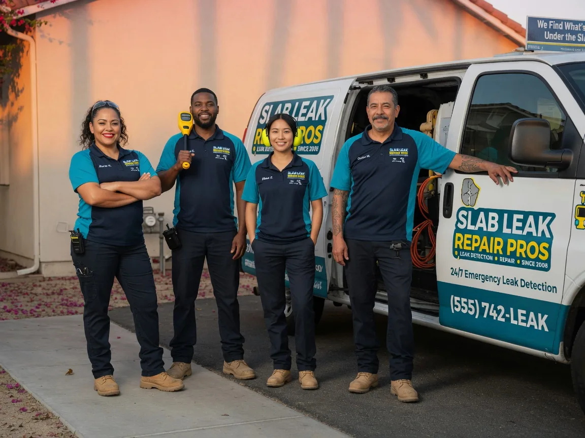 Slab Leak Repair company in Florien, LA